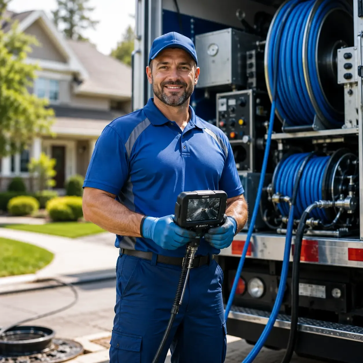 Local outdoor drain cleaning specialists in Hollansburg, OH